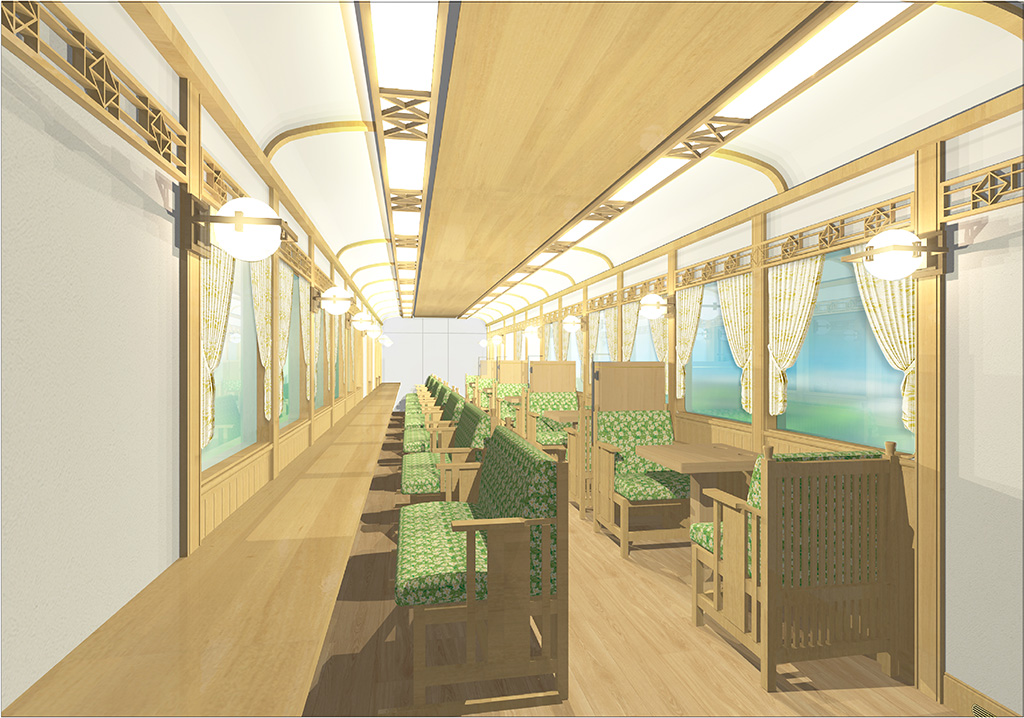 ２号車（ワイドビューシート）イメージ/「GRAN 天空」（大阪府）