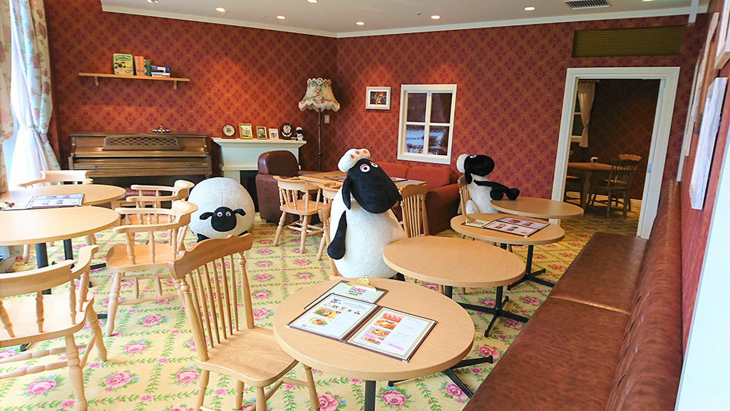 店内/ひつじのショーンビレッジ ショップ＆カフェ（町田）