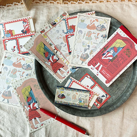 「antのお着替えmemo」（ant's Handmade Market）│「文具女子博2025」/パシフィコ横浜（神奈川県/横浜市）