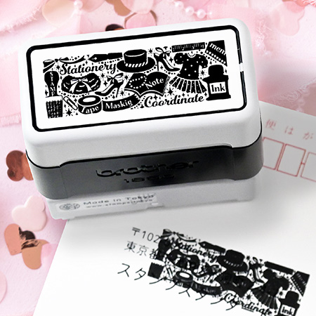 「カバースタンプ（文具女子博限定柄）」（スタンプスタンダード）│「文具女子博2025」/パシフィコ横浜（神奈川県/横浜市）