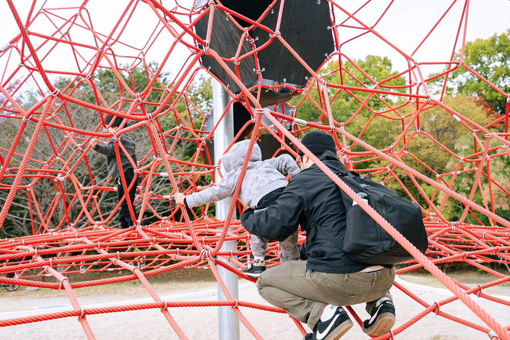 ザイルクライミング/山田池公園（大阪府/枚方市）
