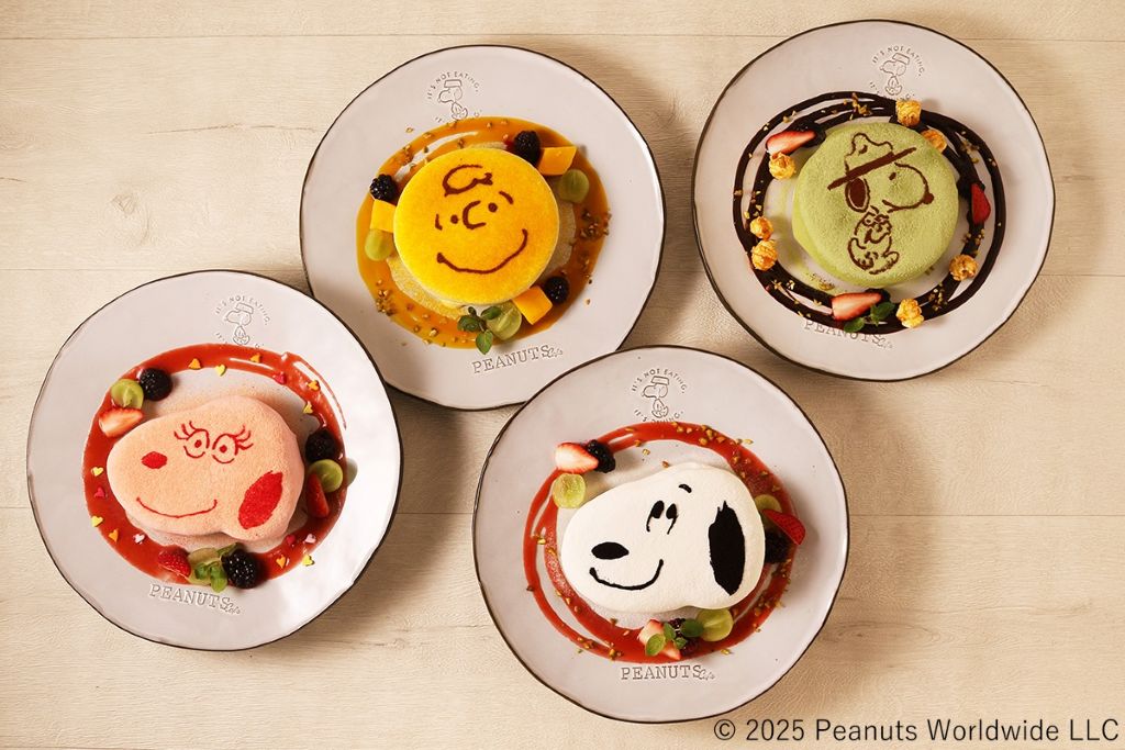 「スヌーピーのパンケーキ」/PEANUTS Cafe サニーサイドキッチン（原宿）