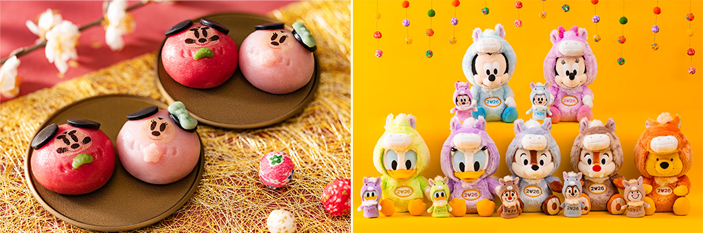 「だるままん」、干支の午（うま）をテーマにしたぬいぐるみ/東京ディズニーランド／東京ディズニーシー（千葉県/浦安市）