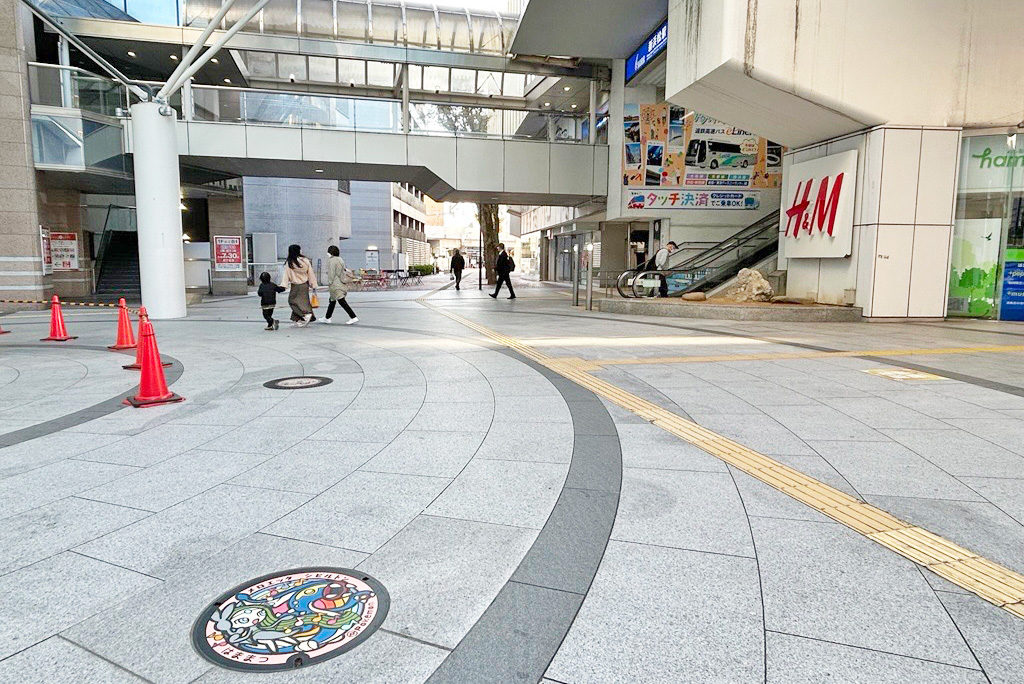 ギャラリーモールソラモのポケふた「メロエッタ・シビルドン」がある場所(静岡県/浜松市)