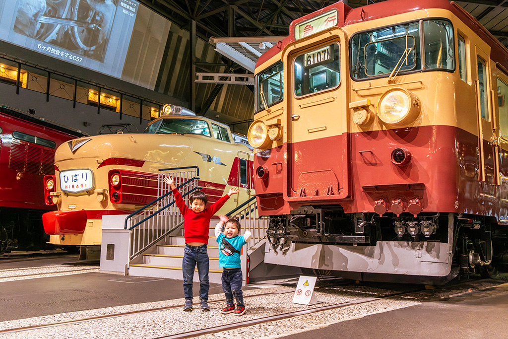 記念写真│るるぶKids体験便「てっぱくナイト」/鉄道博物館（埼玉県/さいたま市）