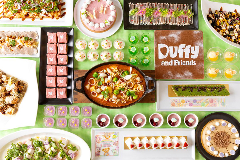 ブッフェイメージ　“ダッフィー＆フレンズのハートフェルト・レターズ・オブ・フレンドシップ”ブッフェ/オチェーアノ