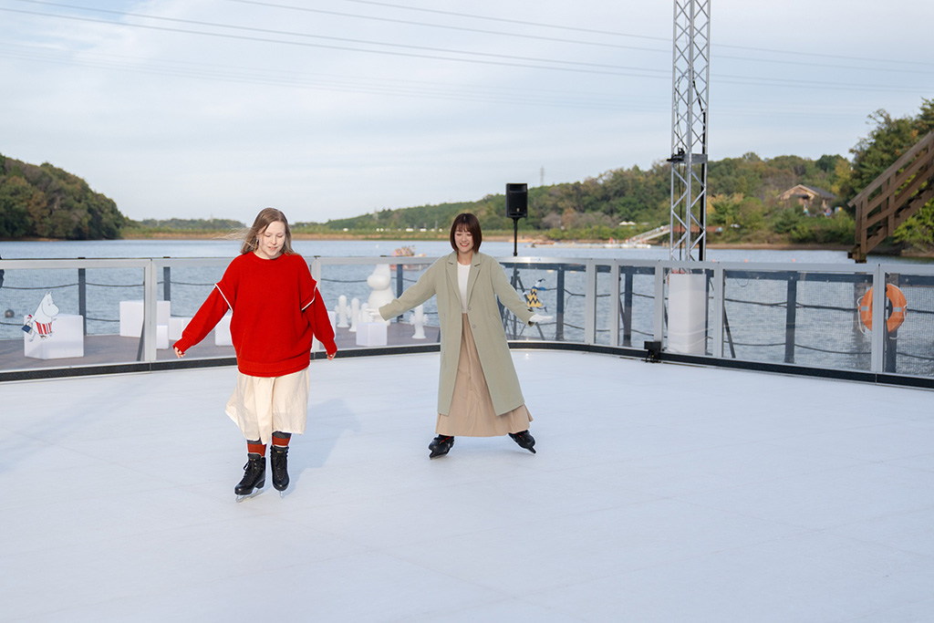ムーミン谷のスケートリンク on The LAKE/WINTER WONDERLAND in MOOMINVALLEY PARK（埼玉県/飯能市）