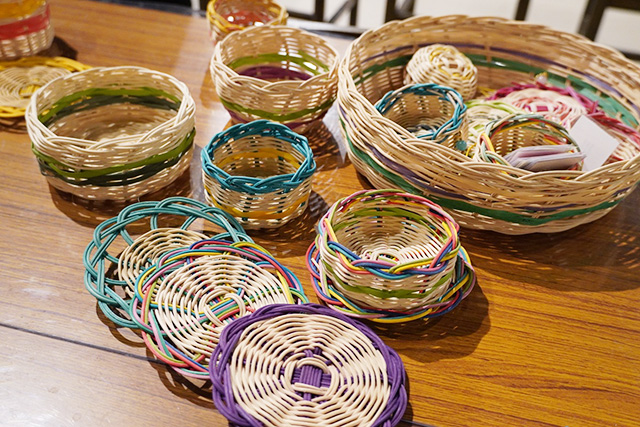 「かご編み体験」/玄武洞ミュージアム（兵庫県/豊岡市）