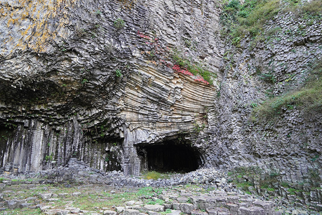 玄武洞の入口/玄武洞公園（兵庫県/豊岡市）