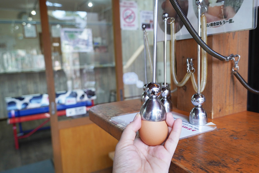 温泉卵づくり体験/たまごむし場 まつがみ（兵庫県/豊岡市）