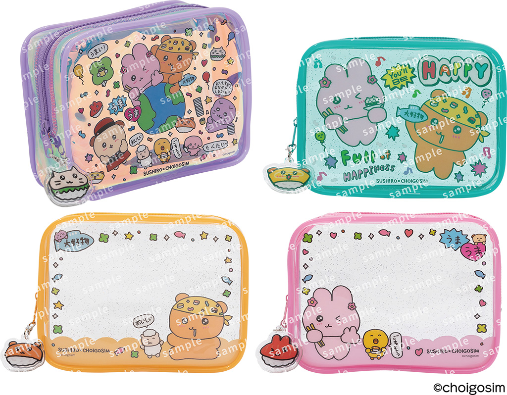 チェゴシム限定クリアポーチ付き ソフトドリンク/スシロー×チェゴシム コラボキャンペーン