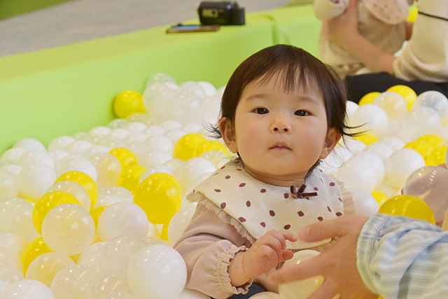 ベビーガーデンのボールプール/ちきゅうのにわ 橿原店（奈良県／橿原市）