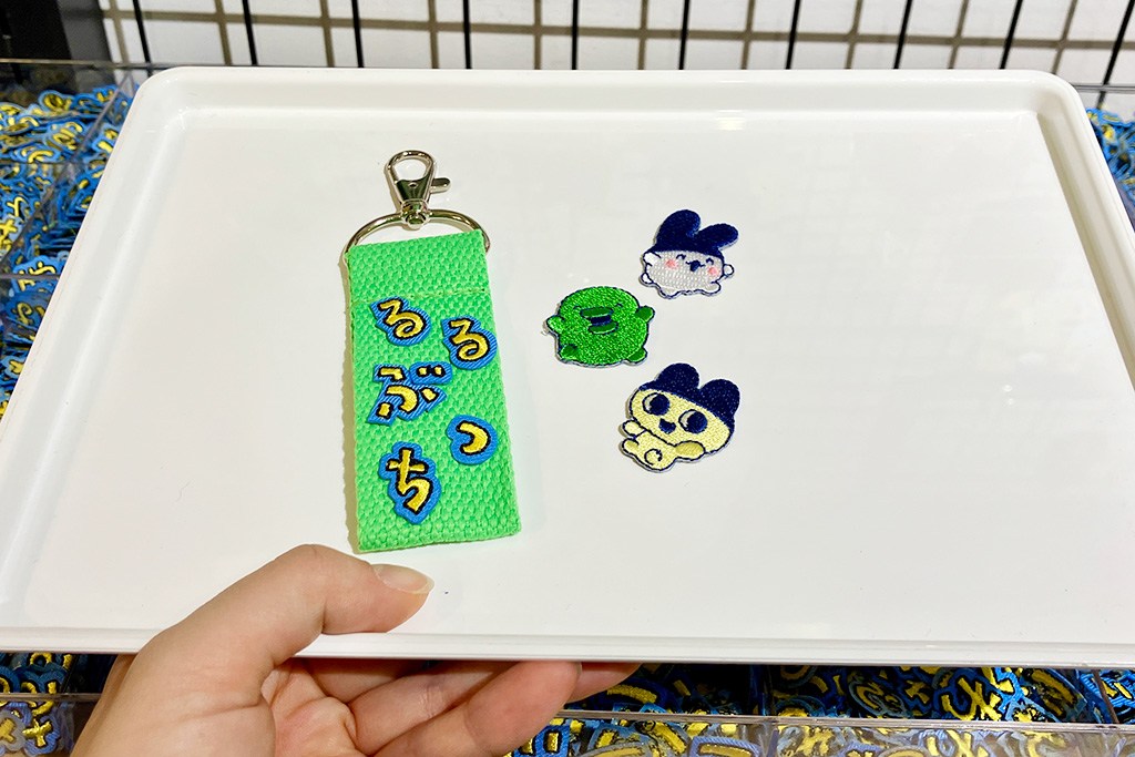 「オリジナルワッペンづくり」選んだパーツ/たまごっち公式ショップ『たまごっち ふぁくとり～！』
