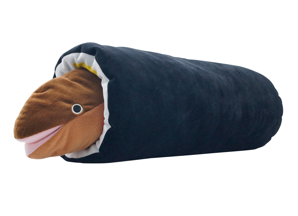 アナゴの恵方巻水槽をイメージしたぬいぐる/うみの杜節分（宮城県/仙台市）