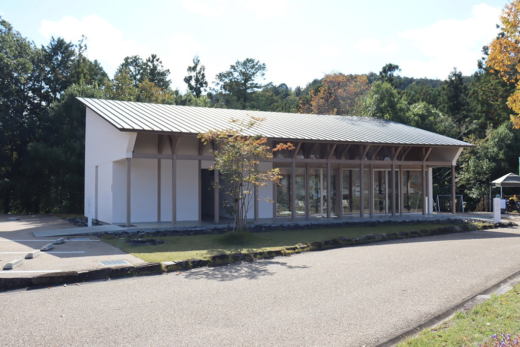 「サイクルステーション」/兵庫県立丹波並木道中央公園 （兵庫県/丹波篠山市）