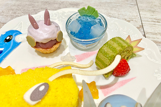 「ヤチェのみ」をモチーフにしたレモンゼリー/ポケモンカフェ（東京都/中央区）