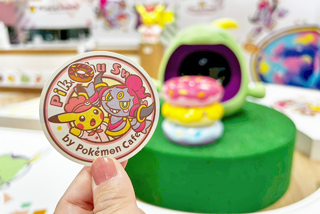 ピカチュウスイーツのオリジナルステッカー/ピカチュウスイーツ（東京都/豊島区）