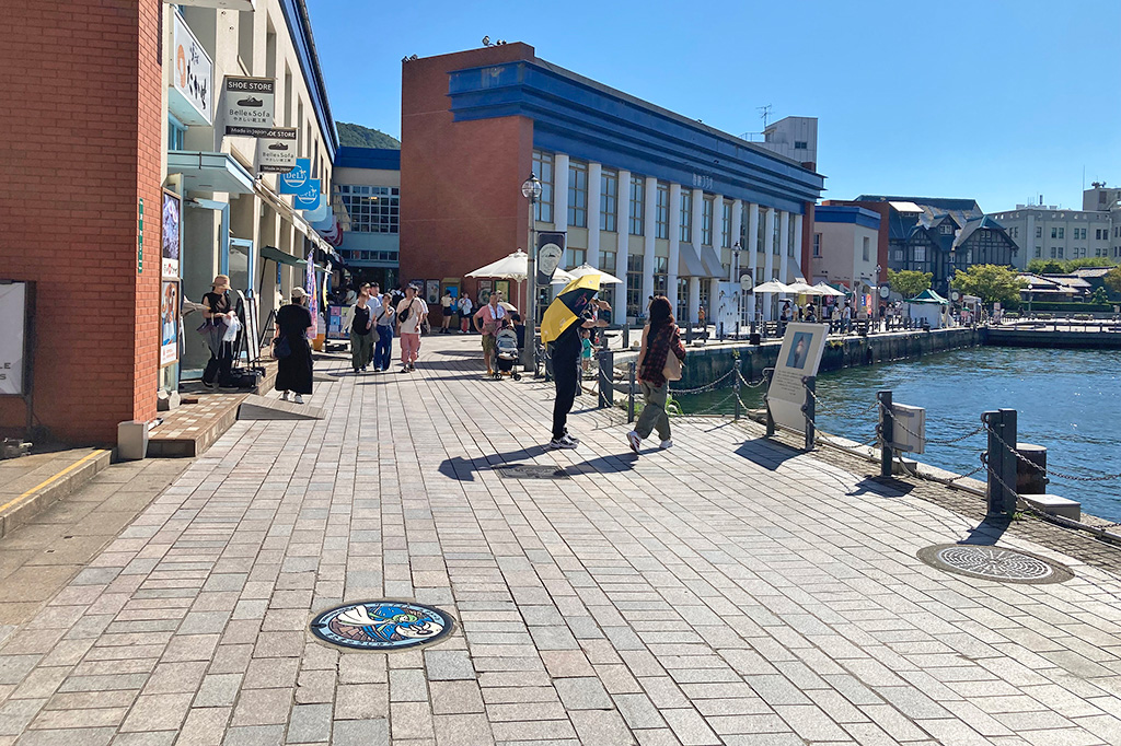 門司港レトロ地区のポケふた「サーナイト・ルナトーン」がある場所（福岡県／北九州市）