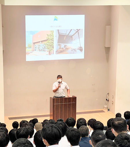 下見報告会の様子/足立学園中学校（東京都/足立区）