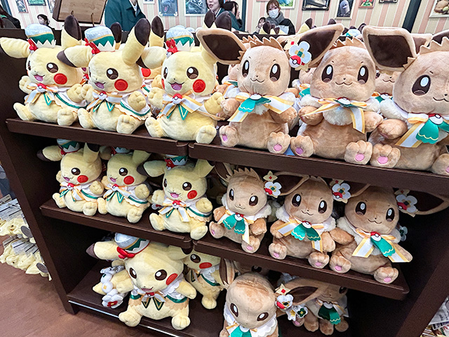 ピカチュウ・イーブイグッズ/ポケパーク カントー(東京都/稲城市)