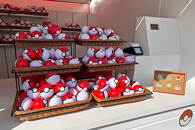 オリジナルピンズが入っているモンスターボール/ポケパーク カントー(東京都/稲城市)