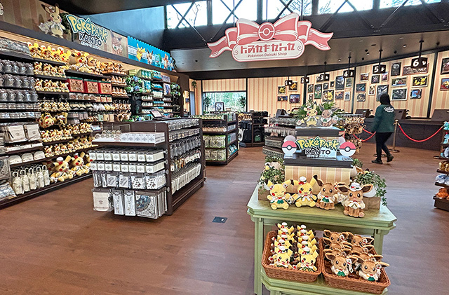 ポケモンだいすきショップ店内/ポケパーク カントー(東京都/稲城市)