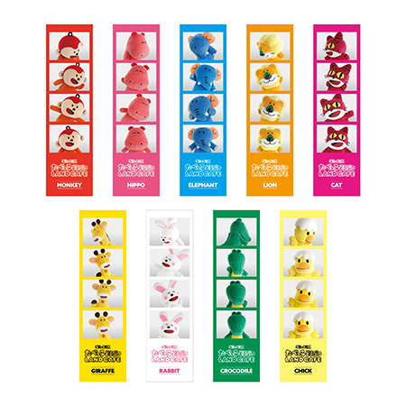 実写４カットステッカー/たべっ子どうぶつLAND CAFE（大阪府/大阪市）