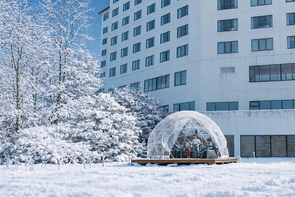 ドームテント/スノーキッズパーク（鳥取県/伯耆町）