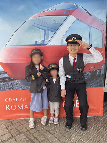 「子ども駅長」なりきり撮影会/藤沢 鉄道フェスタ（神奈川県/藤沢市）