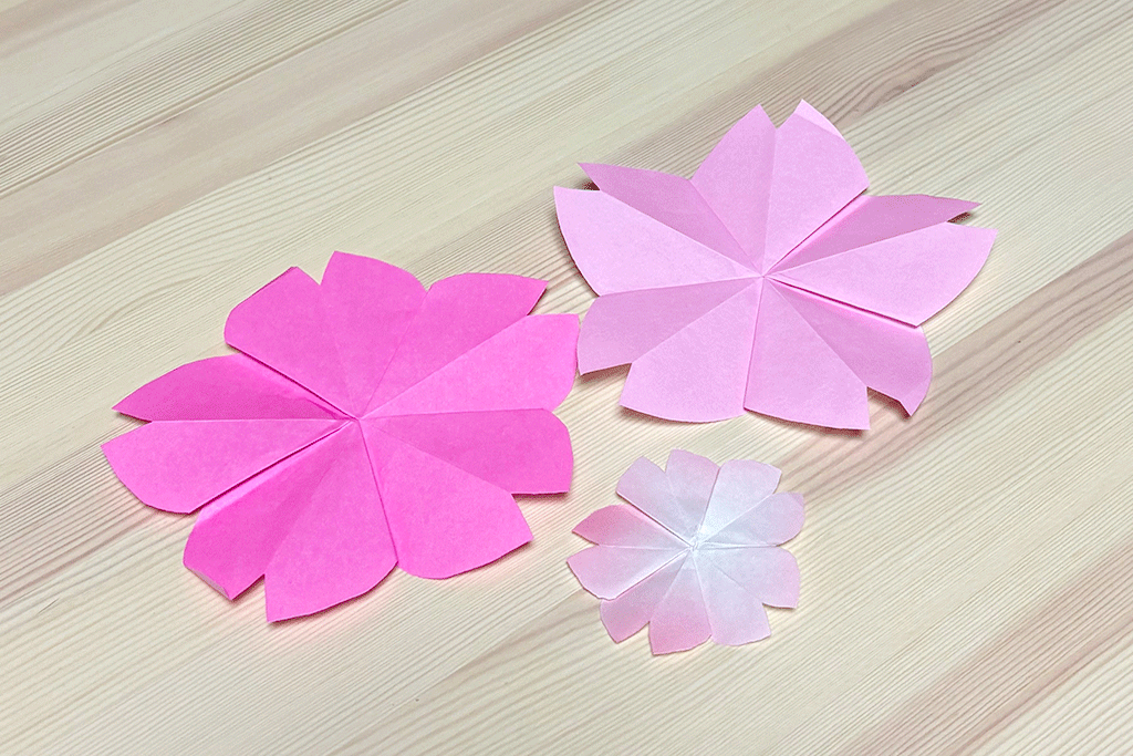 折り紙：さくら