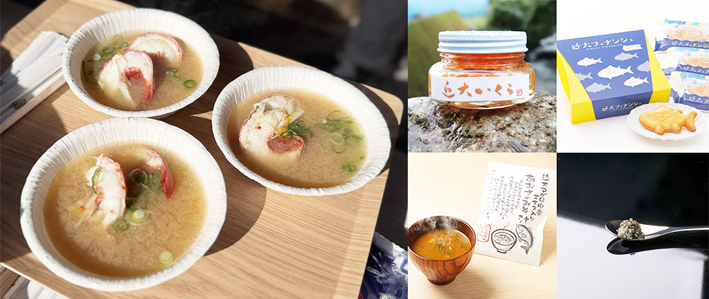 軽食や海産物の販売/ロケット見学 海産マルシェ（和歌山県/那智勝浦町）