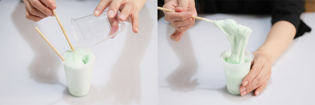 ふわふわスライムをつくろう│自由研究