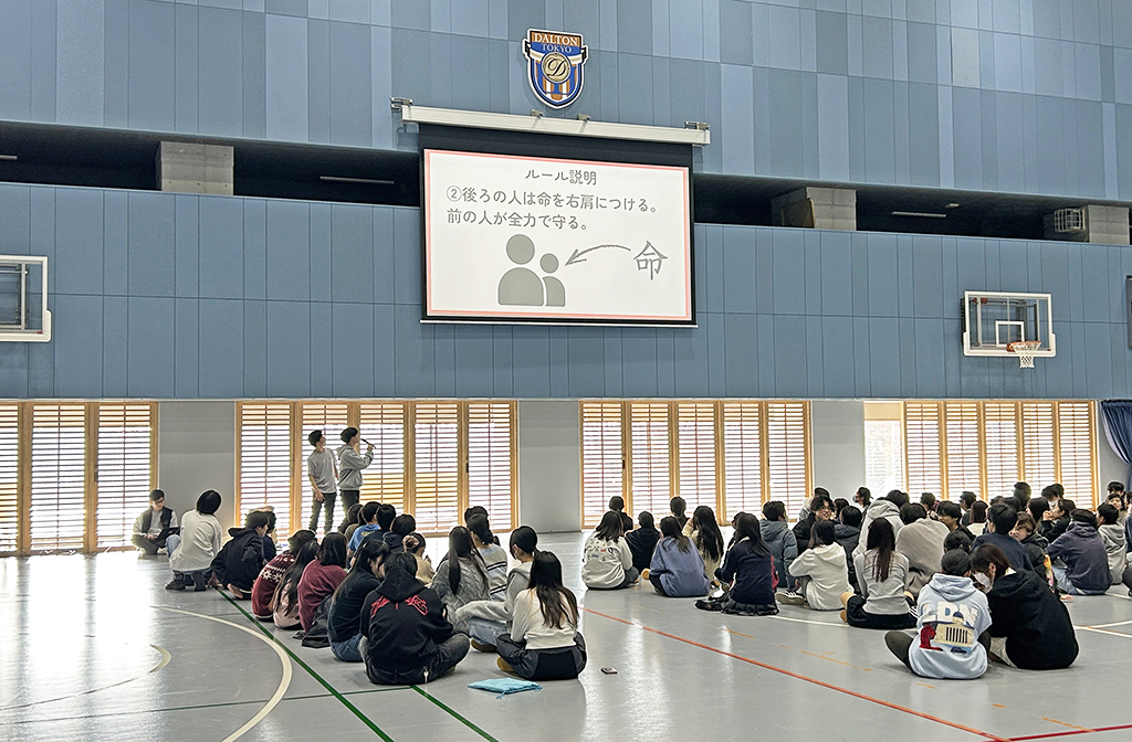 チャンバラゲーム大会の様子/ドルトン東京学園中等部（東京都/調布市）