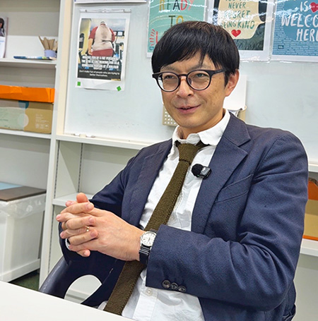 統括部長の石井先生/ドルトン東京学園中等部（東京都/調布市）