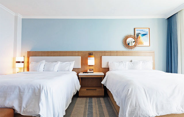 ヒルトン・ハワイアン・ビレッジ・ワイキキ・ビーチ・リゾートの客室