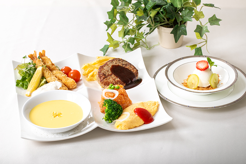 メインダイニング「La Table」のキッズメニュー/ホテルサイプレス軽井沢（長野県/軽井沢町）