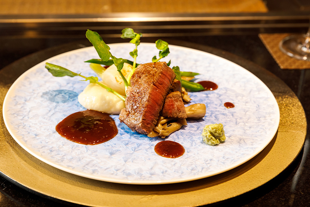 ダイニング 「美庵」鉄板創作懐石コース/ホテルサイプレス軽井沢（長野県/軽井沢町）