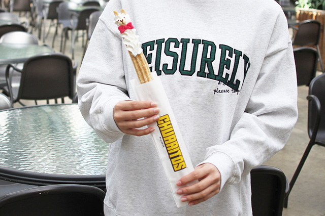 アルパカフェの「チュリトス」/神戸どうぶつ王国（兵庫県/神戸市）