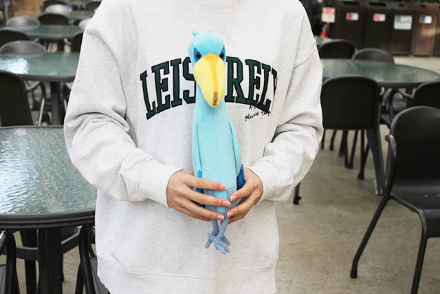 「にぎっ太郎ハシビロコウ」/神戸どうぶつ王国（兵庫県/神戸市）