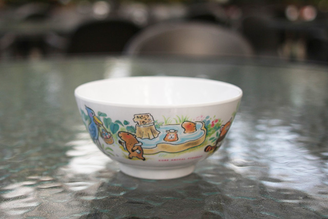 子どものお茶碗にぴったりな「王国おちゃわん」/神戸どうぶつ王国（兵庫県/神戸市）