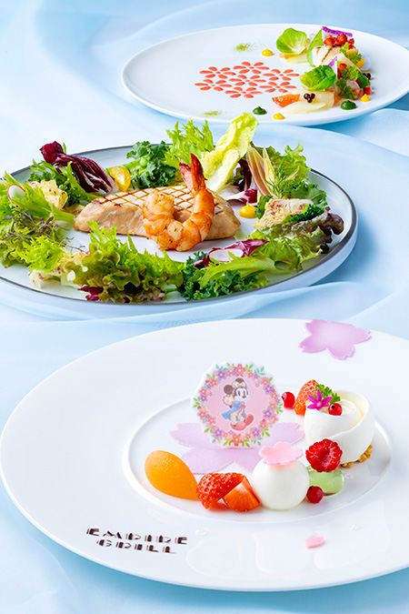 「“ミニーのスプリング・デイドリーム”エンパイア・グリル・ランチ」/エンパイア・グリル（ディズニーアンバサダーホテル）