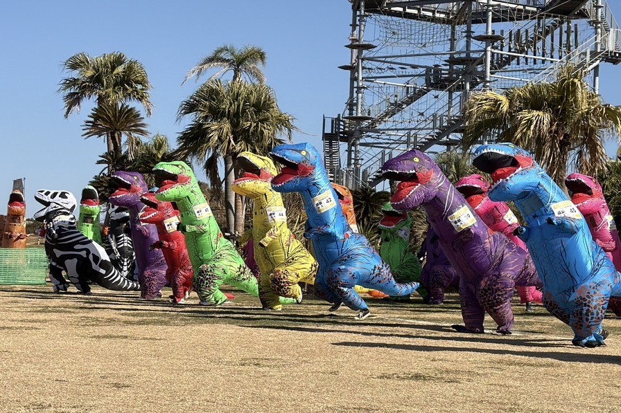 第4回ティラノサウルスレースinソレイユの丘（神奈川県/横須賀市）