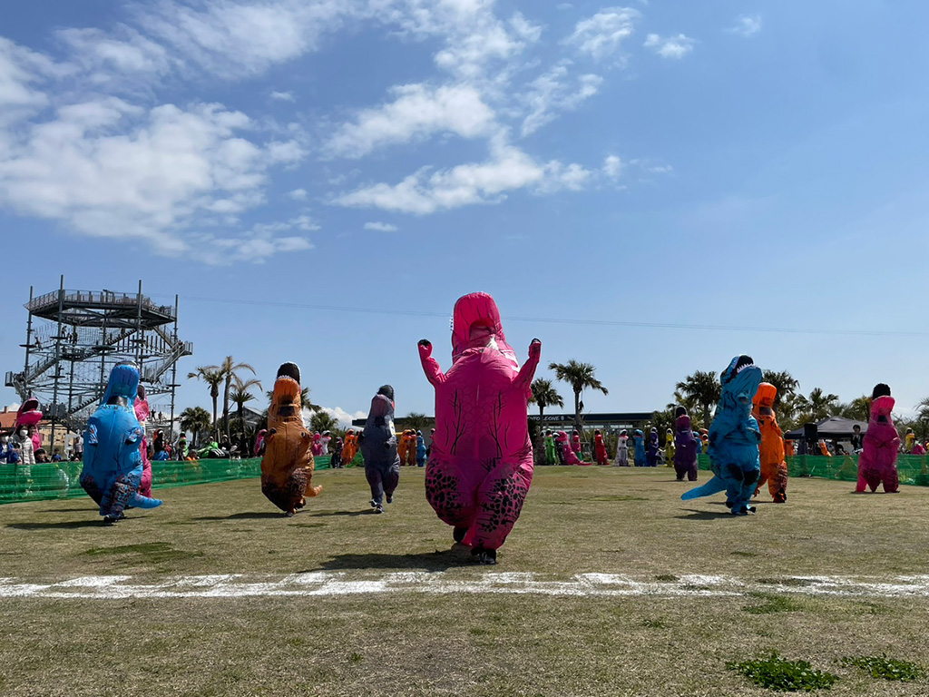 第4回ティラノサウルスレースinソレイユの丘（神奈川県/横須賀市）