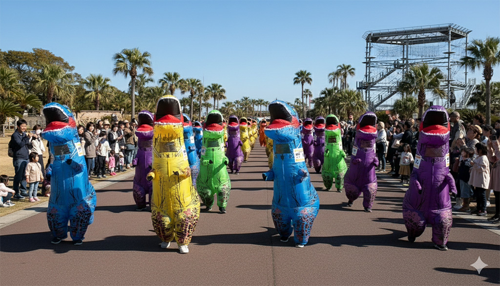 第4回ティラノサウルスレースinソレイユの丘（神奈川県/横須賀市）