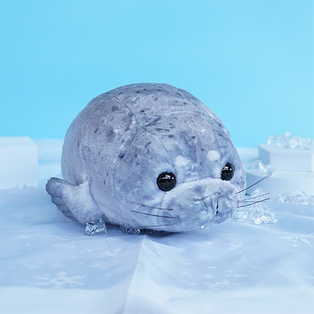 ゴマフアザラシ　ぬいぐるみ/銀座ロフト「旅する動物園2026」（東京都/中央区）