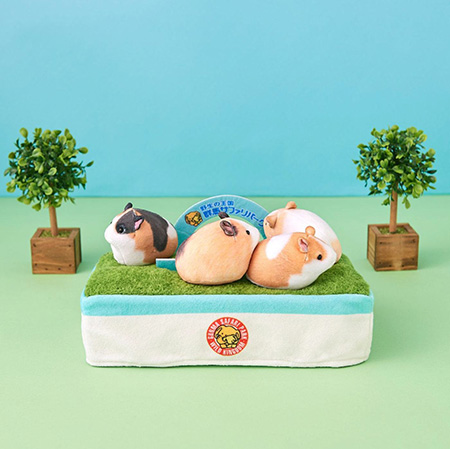 モルモットの行進ティッシュカバー/銀座ロフト「旅する動物園2026」（東京都/中央区）