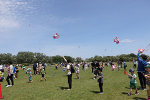第47回板橋区親子たこあげ大会（東京都／板橋区）