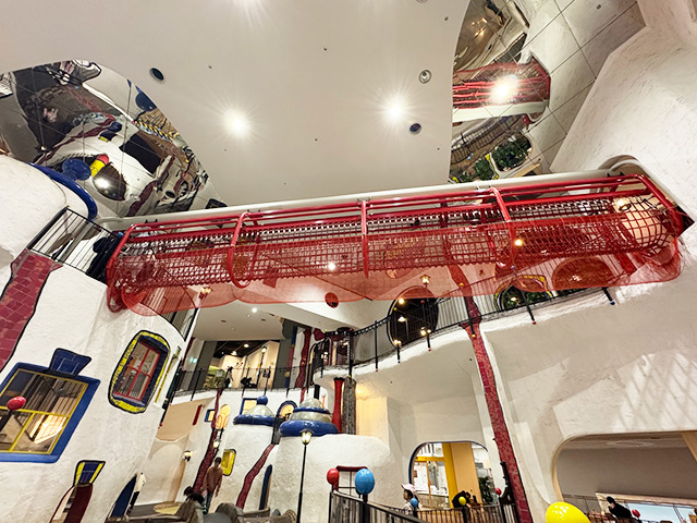 アスレチックのネット/キッズプラザ大阪（大阪府/大阪市）