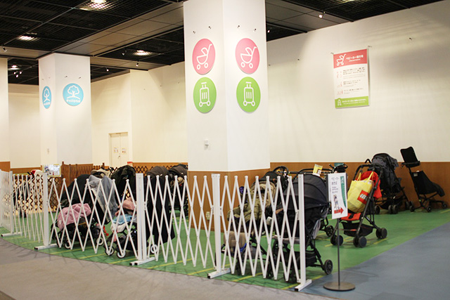 ベビーカー置き場/キッズプラザ大阪（大阪府/大阪市）