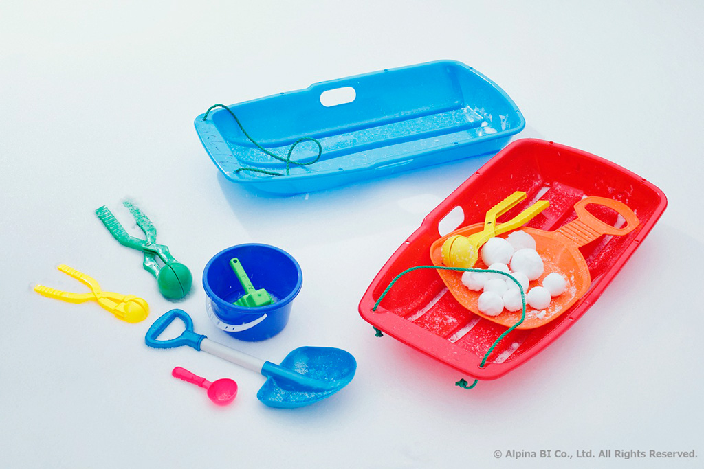 スノーランドの雪遊び用用具／びわ湖バレイ（滋賀県/大津市）